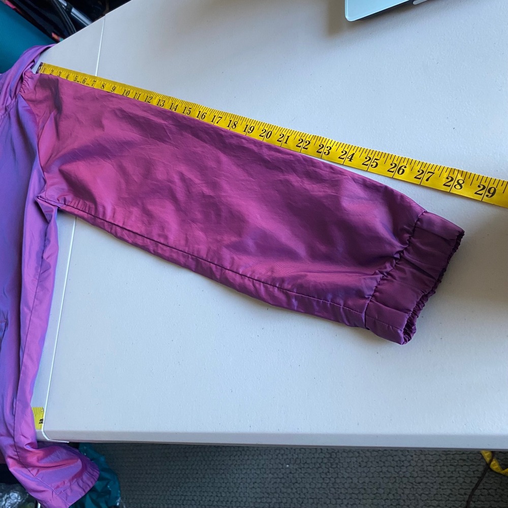 UNDER ARMOUR Storm Woven Windbreaker Size Small Iridescent Purple Full-Zip Run - Picture 13 of 13